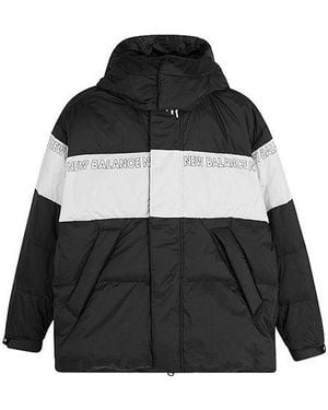 New Balance Colourblock Padded Jacket - Black