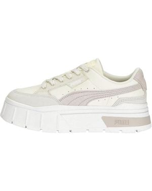 PUMA (Wmns) Mayze Stack Luxe 'Marshmallow Marble' - White