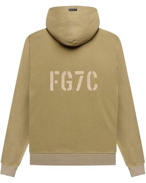 Fear Of God Fg7C Hoodie 'Vintage Army' - Green