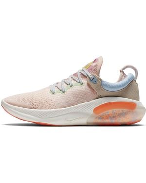Nike (Wmns) Joyride Run Flyknit 'Washed Coral' - White