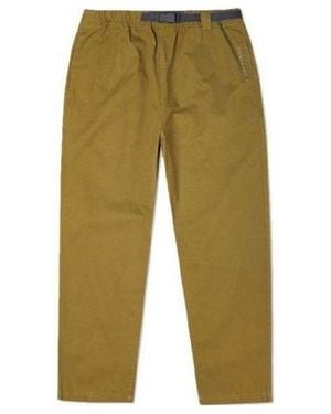 Converse Woven Straight-Leg Tapered Casual Trousers 'Dark Moss' - Green