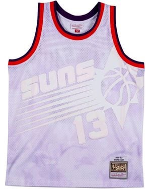 Mitchell & Ness X Nba Phoenix Suns 1996-97 Cloudy Skies Jersey 'Steve Nash 13' - Purple