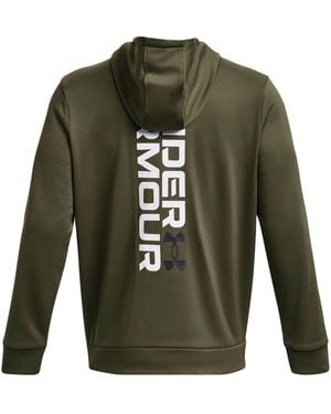 Under Armour Fleece Graphic Hoodied - Green