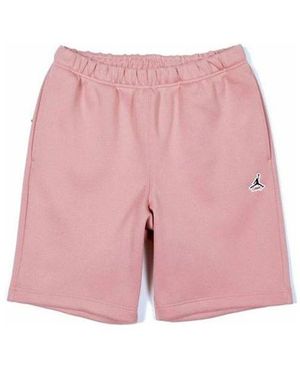 Nike X Union La Leisure Shorts 'Rust' - Red