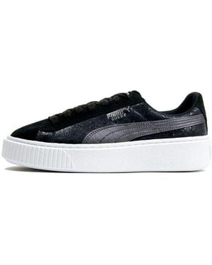 PUMA (Wmns) Suede Platform Safari - Black