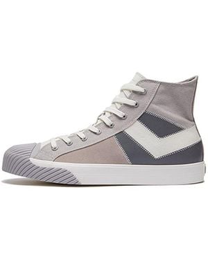 Product Of New York Shooter High Canvas Shoes - Grey
