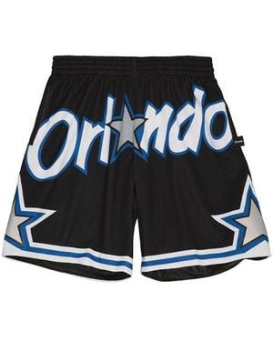 Mitchell & Ness X Nba Big Face 2.0 Shorts 'Orlando Magic' - Black