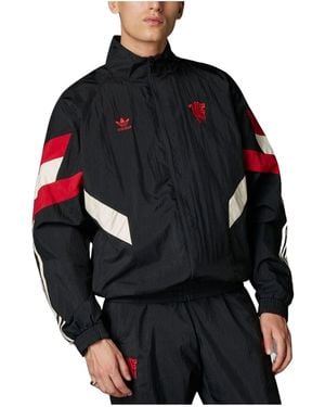 adidas Manchester United Originals Track Jacket Asia Sizing - Black