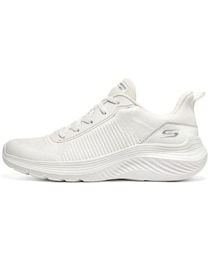 Skechers (Wmns) Bobs Squad Waves - White