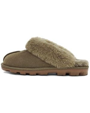 UGG (Wmns) Coquette Slipper 'Burnt' - Green