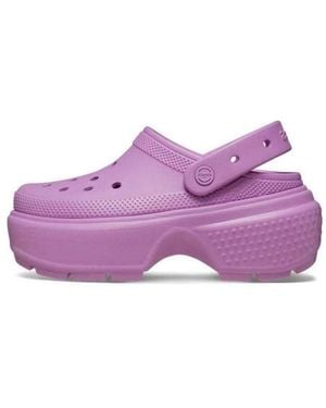 Crocs™ Stomp Clog; Bubble - Purple