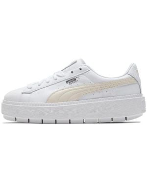 PUMA Wmns Suede Platform Trace Animal in Black Lyst UK