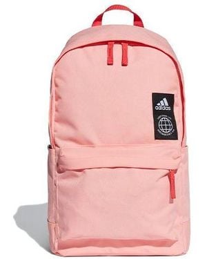 adidas Classic Pocket Backpack 'Glow' - Pink