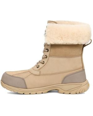 UGG Butte Logo Boot 'Mustard Seed' - Natural