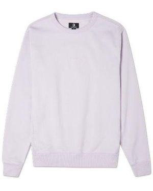 Converse Jack Purcell Pullover Crewneck Sweatshirt 'Lilac' - Purple