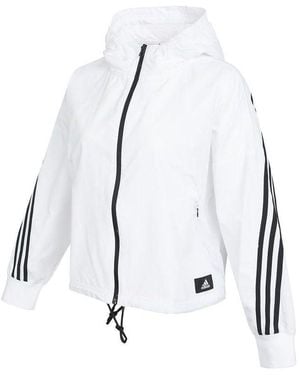 adidas (Wmns) Sportswear Future Icons Woven Windbreaker '' - White