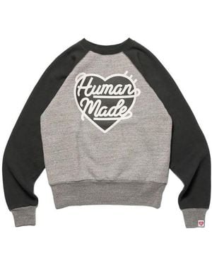Human Made Heart Sweatshirt - Gray
