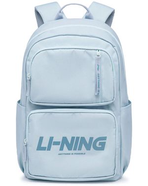 Li-ning Logo Backpack 'Light' - Blue