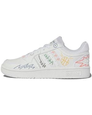 adidas (Wmns) Hoops 3.0 Shoes Muti-Color' - White