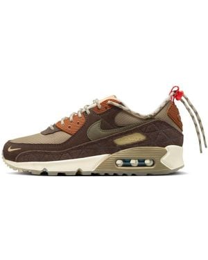 Nike (Wmns) Air Max 90 Se 'Lace Toggle' - Brown