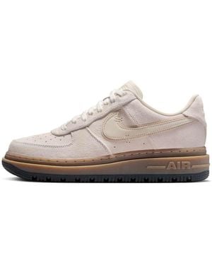 Nike Air Force 1 Low Luxe 'Light Orewood Gum' - White