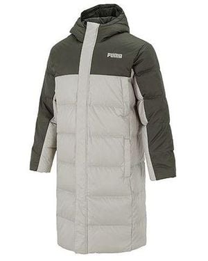 PUMA Puffer Coat Jacket - Grey