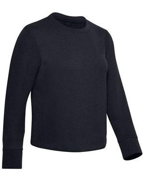 Under Armour (Wmns) Unstoppable Back Mesh Zipper Training Pullover - Blue