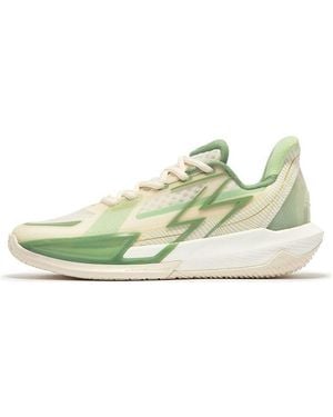 361° BIG3 4.0 Quick \"Ice Blade\" Basketball Shoes 361º Big3 4.0 Quick Ice Blade White- Lilac