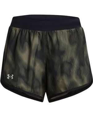 Under Armour (Wmns) Fly-By 2.0 Printed Shorts - Black