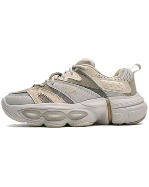 Fila (Wmns) Disruptor Low Sneakers 'Khaki' - White