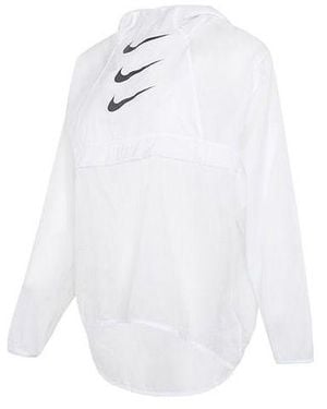 Nike (Wmns) As W Nk Run Dvn Po Pckbl Jkt Jacket - White