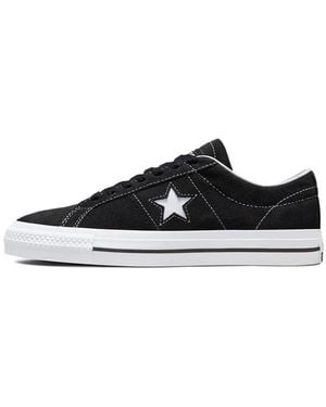 Converse One Star Suede Low-top Sneakers - Black