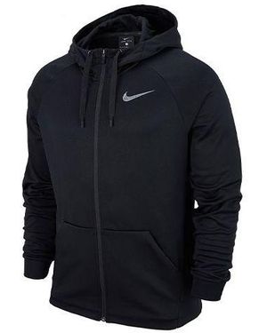 Nike Therma Zipper Cardigan Casual Sports Hooded Jacket - Blue