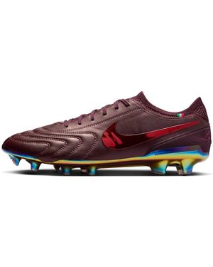 Nike Tiempo Legend Elite Luxe Fg 'Port Wine Bright Crimson' - Red