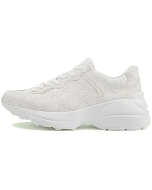 Gucci (Wmns) Rhyton Monogram' - White