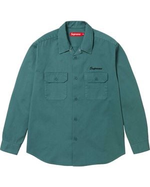 Supreme Our Lady Work Shirt - Green