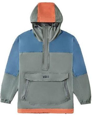 Vans Work Weird Colourblock Casual Sports Jacket - Blue