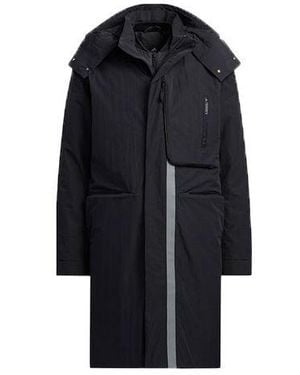 adidas Casual 3-In-1 Long Down Jacket - Black