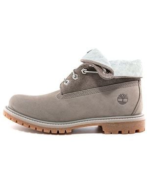 Timberland (Wmns) Roll Top Boots Basic 'Medium With Light' - Grey