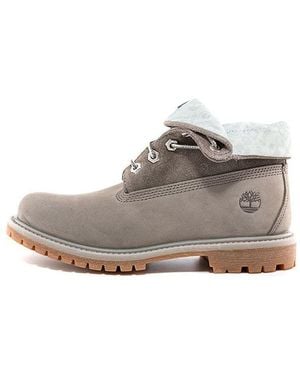 Timberland (Wmns) Roll Top Boots Basic 'Medium With Light' - Grey