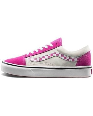Vans Comfycush Old Skool 'Sidestripe Carmine Rose' - Pink