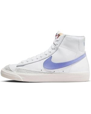 Nike (Wmns) Blazer Mid '77 Vintage Light Thistle' - Blue