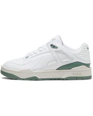 PUMA Slipstream Leather Eucalyptus' - White