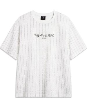 Li-ning Way Of Wade Striped Graphic T-Shirt - White