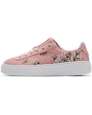 PUMA (Wmns) Platform Floral - Pink