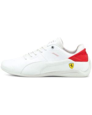 PUMA Scuderia Ferrari X Drift Cat Delta Rosso Corsa' - White