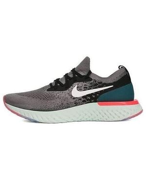Nike Epic React Flyknit 'Gunsmoke' - Brown