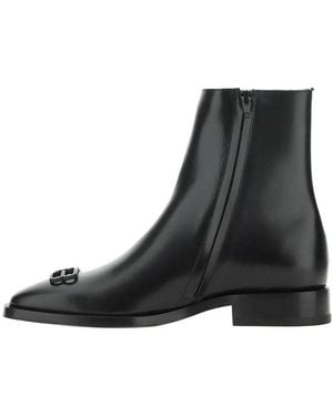 Balenciaga Bb Icon Rim Boots - Black