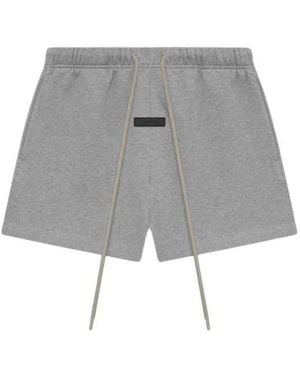 Fear Of God Ss24 Fleece Running Short 'Dark Heather Oatmeal' - Grey