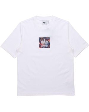 adidas Originals Cny Graphic Tee Printed Logo - White
